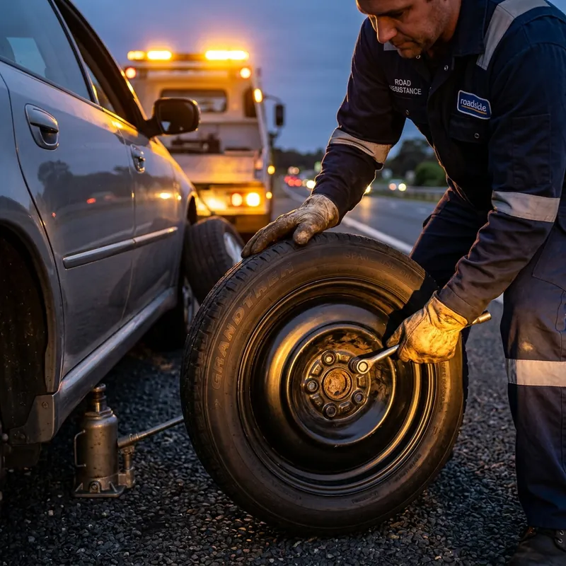 Mobile Tire Change